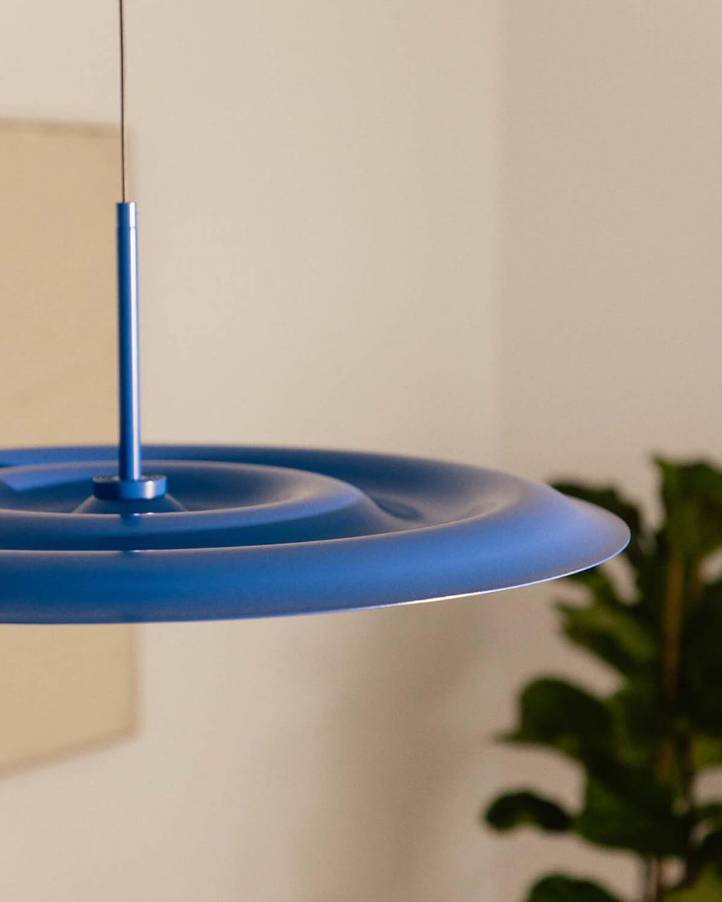 LED pendant light Ø60 cm in metal Aulis