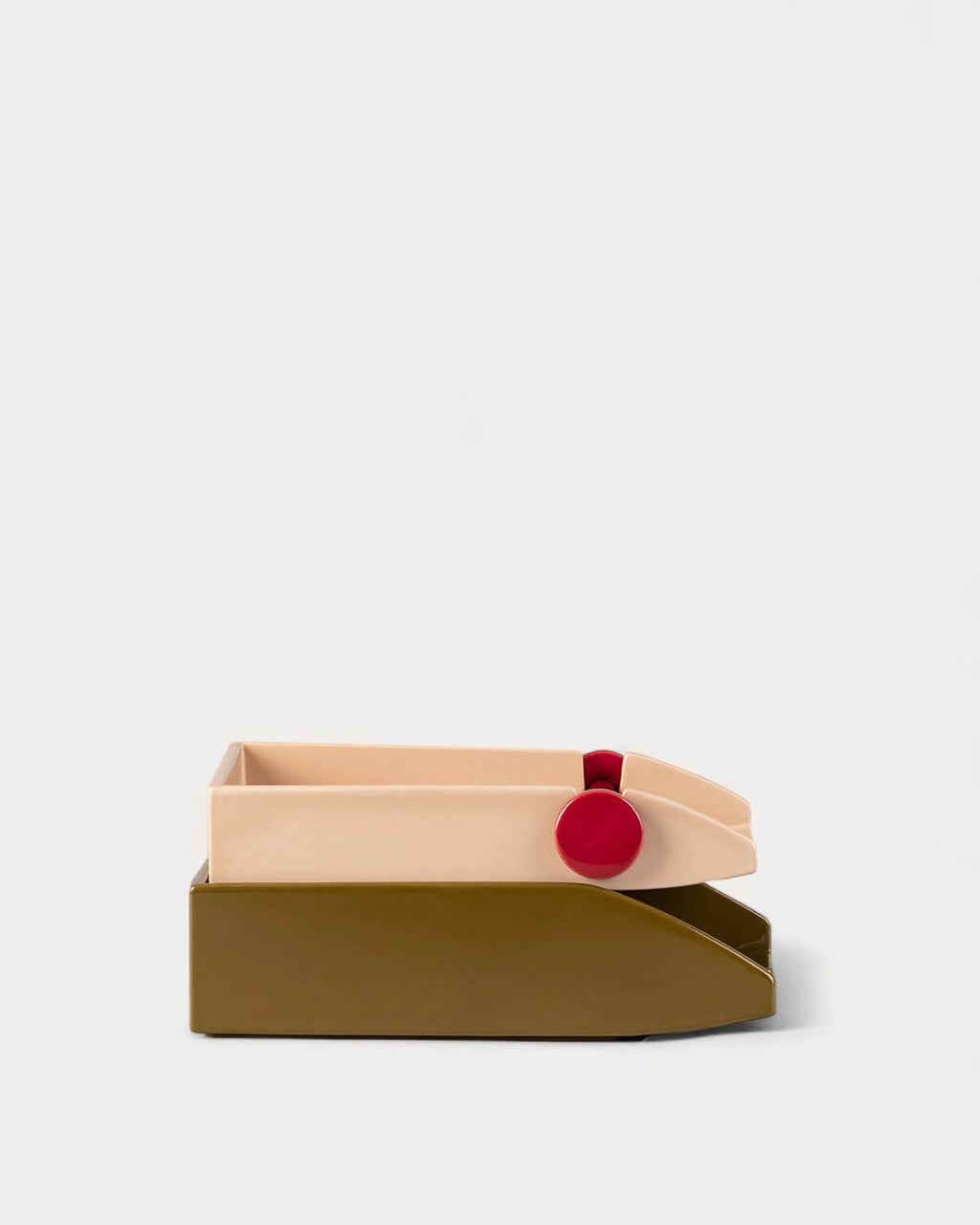 Seili Dolomite Desk Organizer Tray