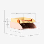 Seili Dolomite Desk Organizer Tray
