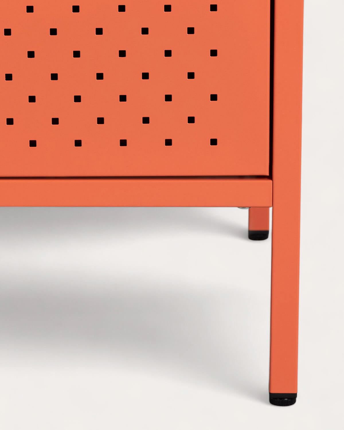 Free-standing coat rack 180x70 cm with shelf and 2 drawers in laminated steel and Varys pine wood