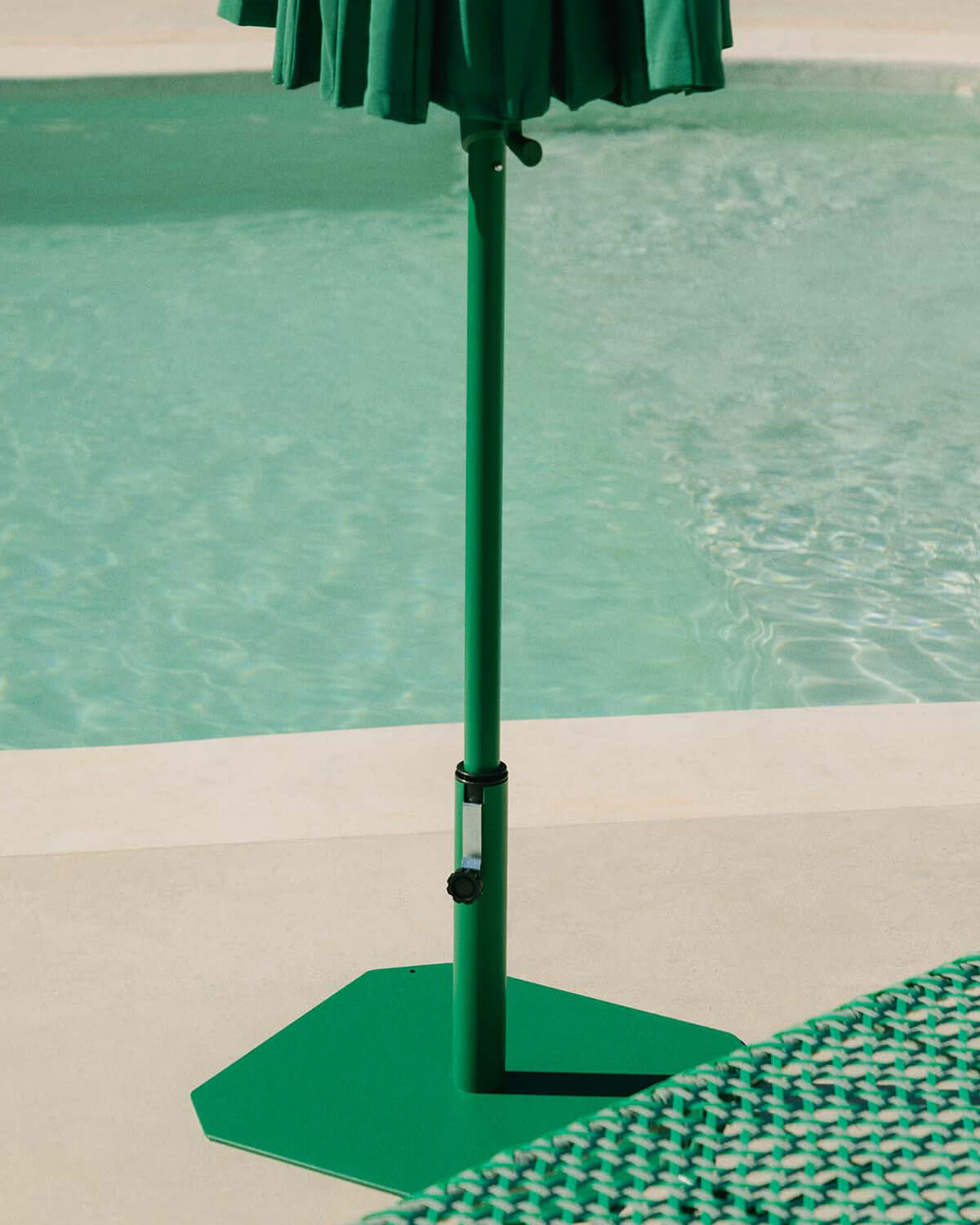 Metal parasol base 50x50 cm Somer