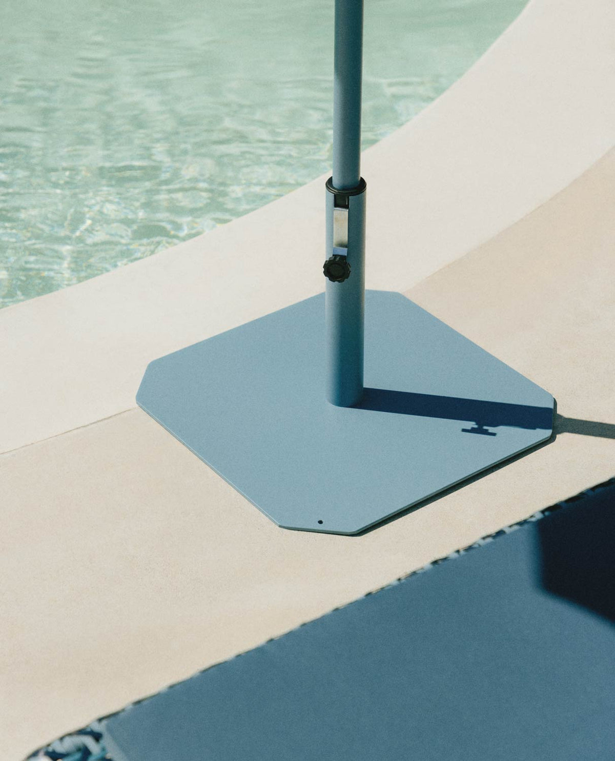 Metal parasol base 50x50 cm Somer