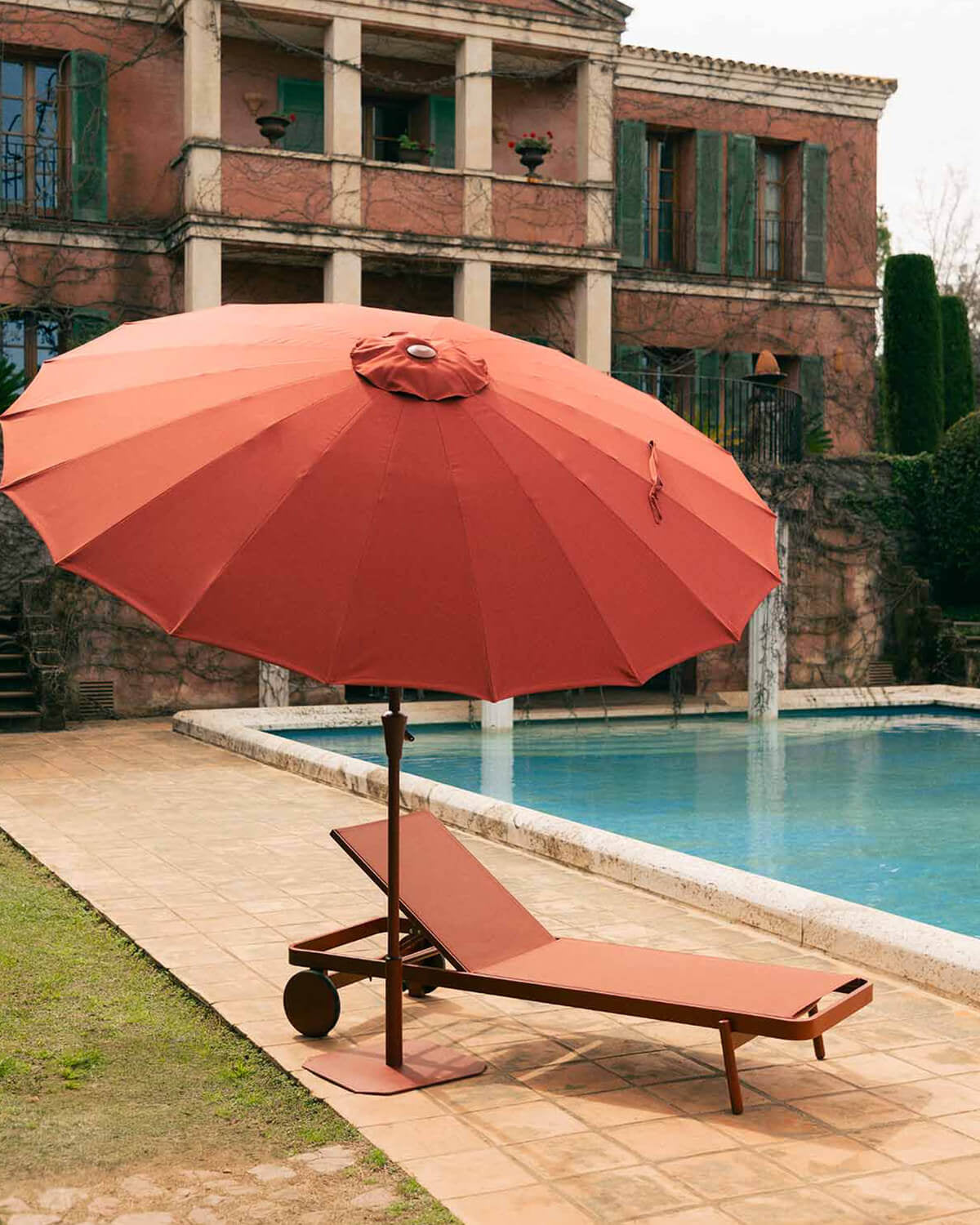 Metal parasol base 50x50 cm Somer
