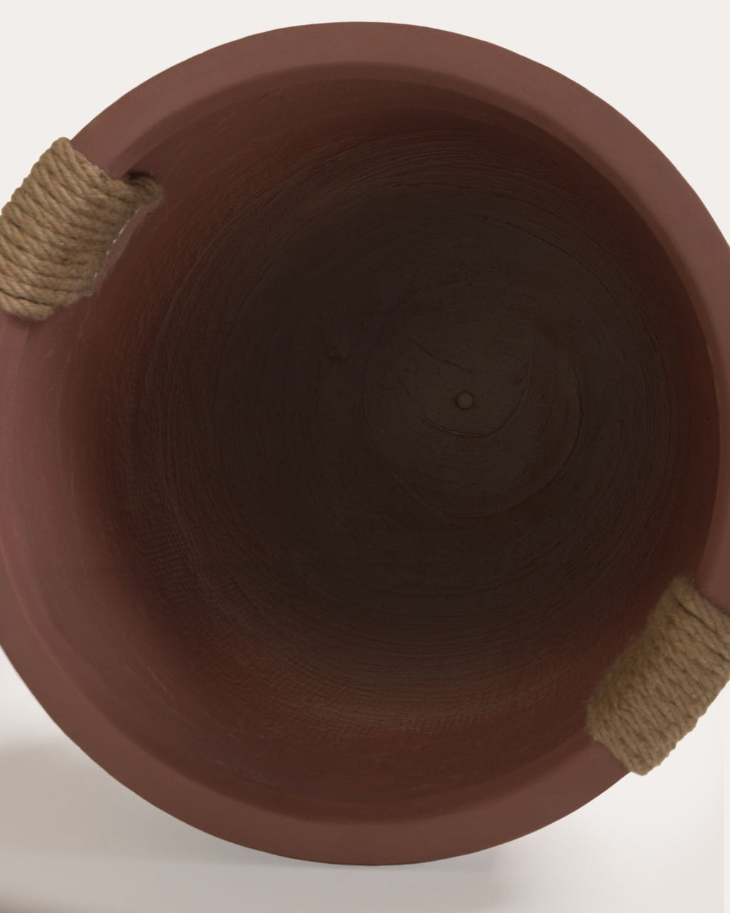 Fitonia high round cement plant pot