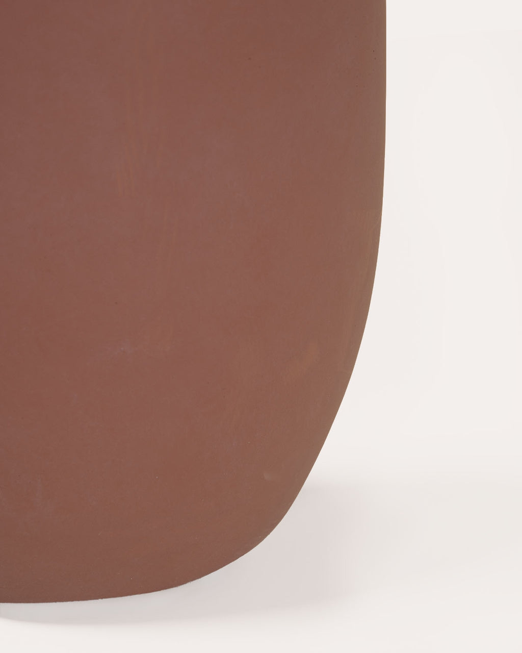 Fitonia high round cement plant pot