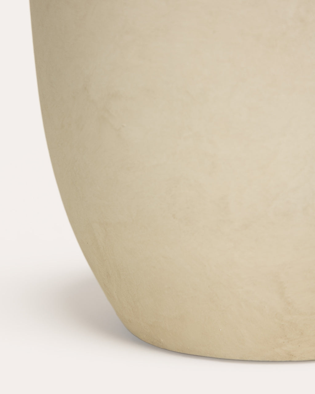 Fitonia high round cement plant pot