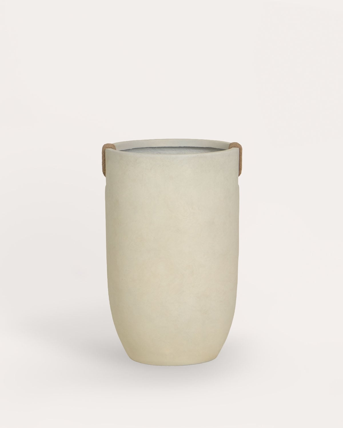 Fitonia high round cement plant pot