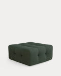 Vacuum fabric pouf module for Nahual modular sofa