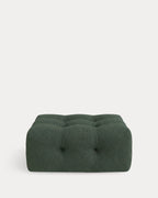Vacuum fabric pouf module for Nahual modular sofa