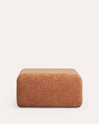 Vacuum fabric pouf module for Rhys modular sofa