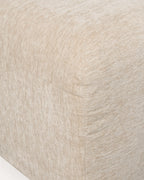 Vacuum fabric pouf module for Rhys modular sofa