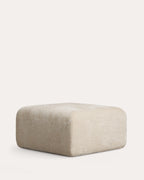 Vacuum fabric pouf module for Rhys modular sofa