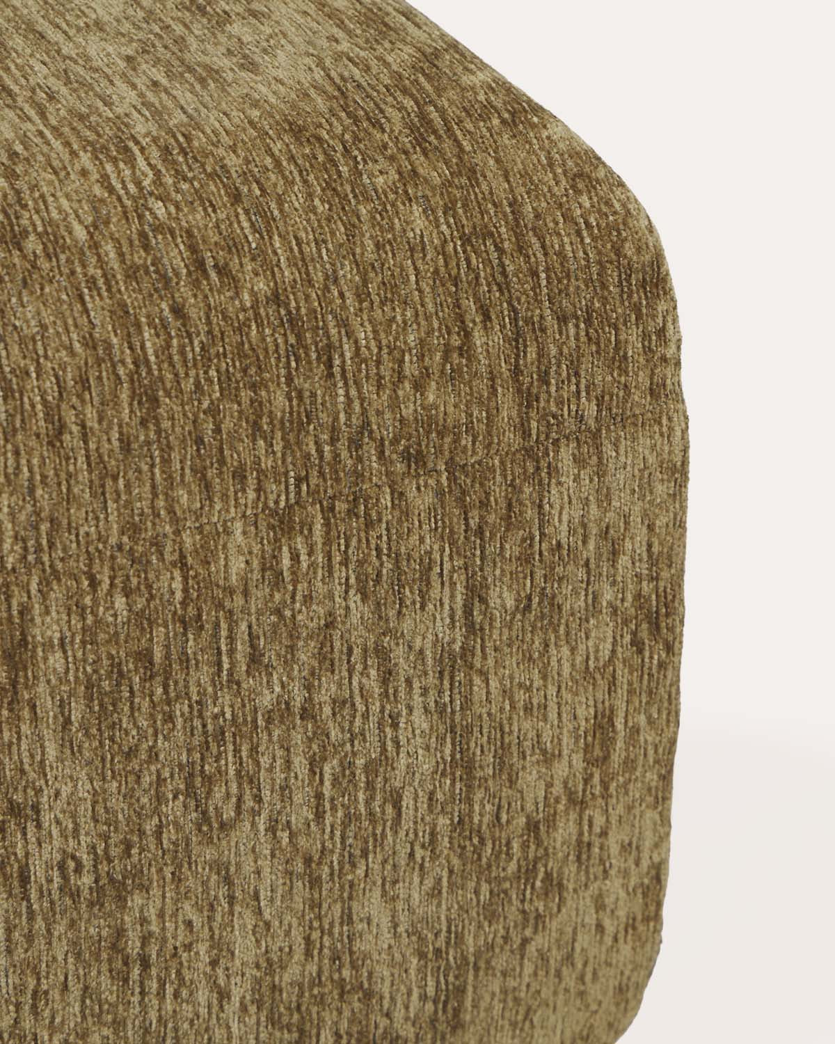 Vacuum fabric pouf module for Rhys modular sofa
