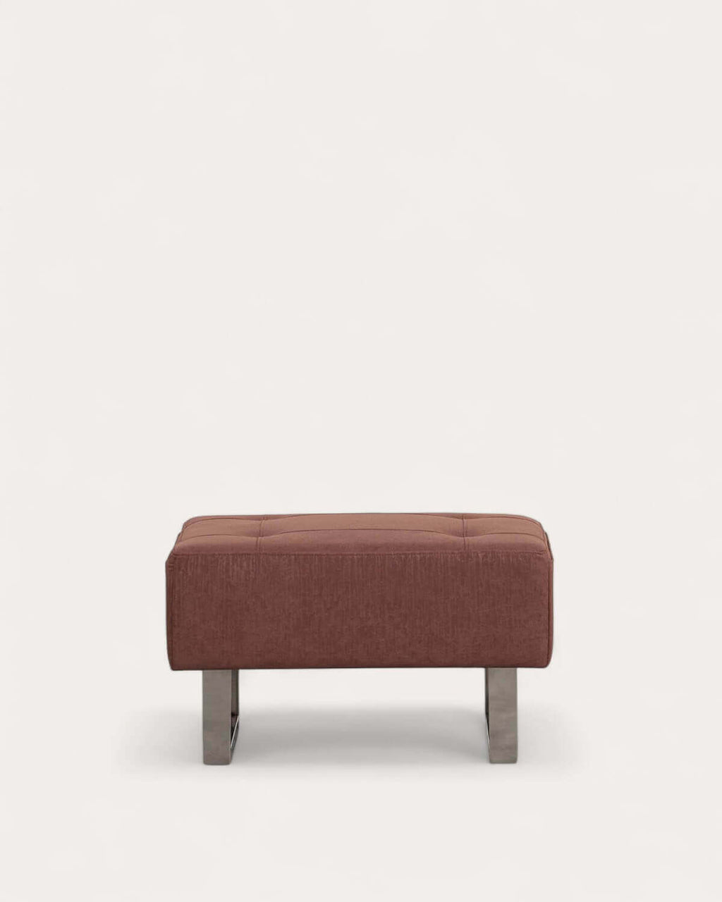 70s fabric footstool