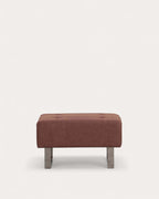 70s fabric footstool