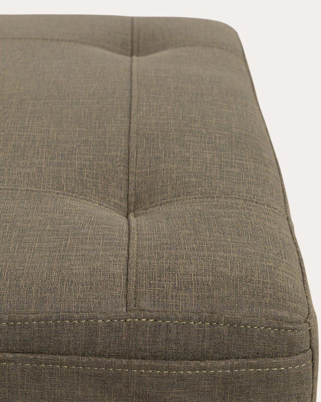 70s fabric footstool