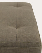 70s fabric footstool