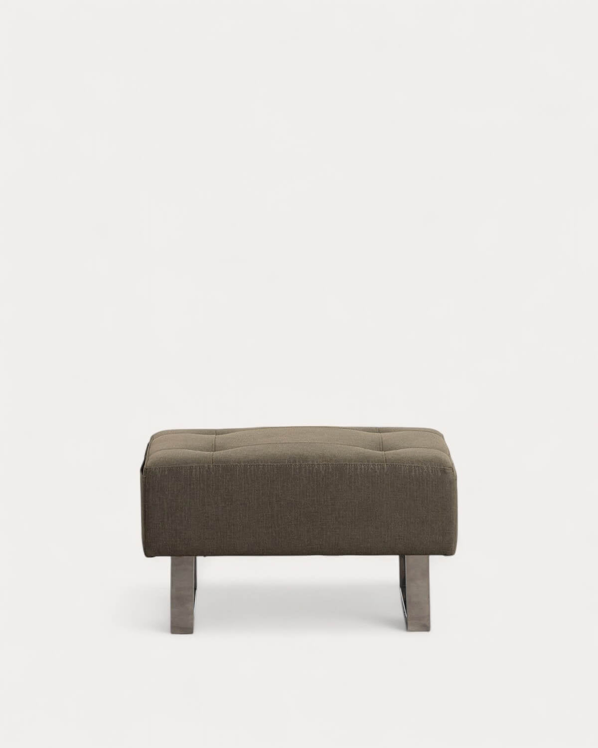70s fabric footstool