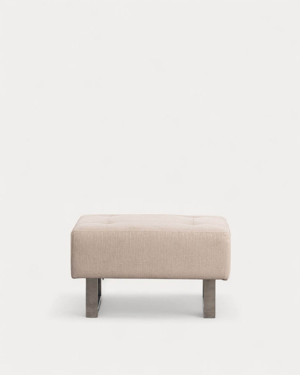 70s fabric footstool