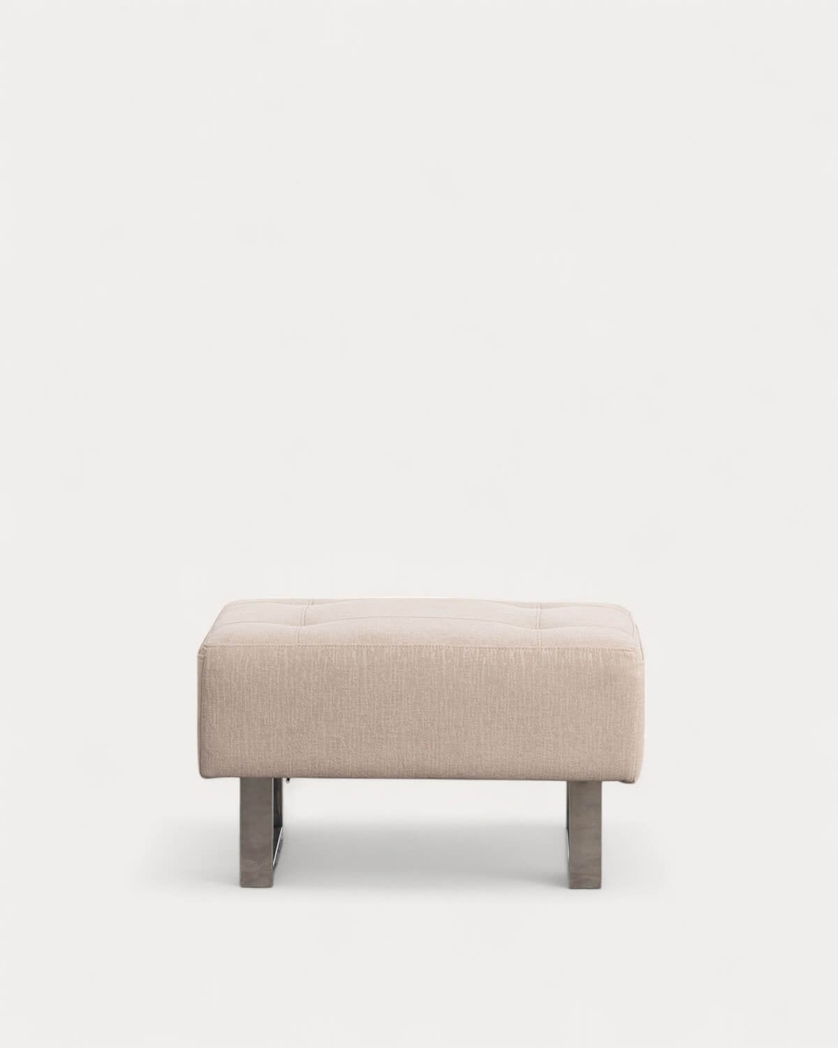 70s fabric footstool