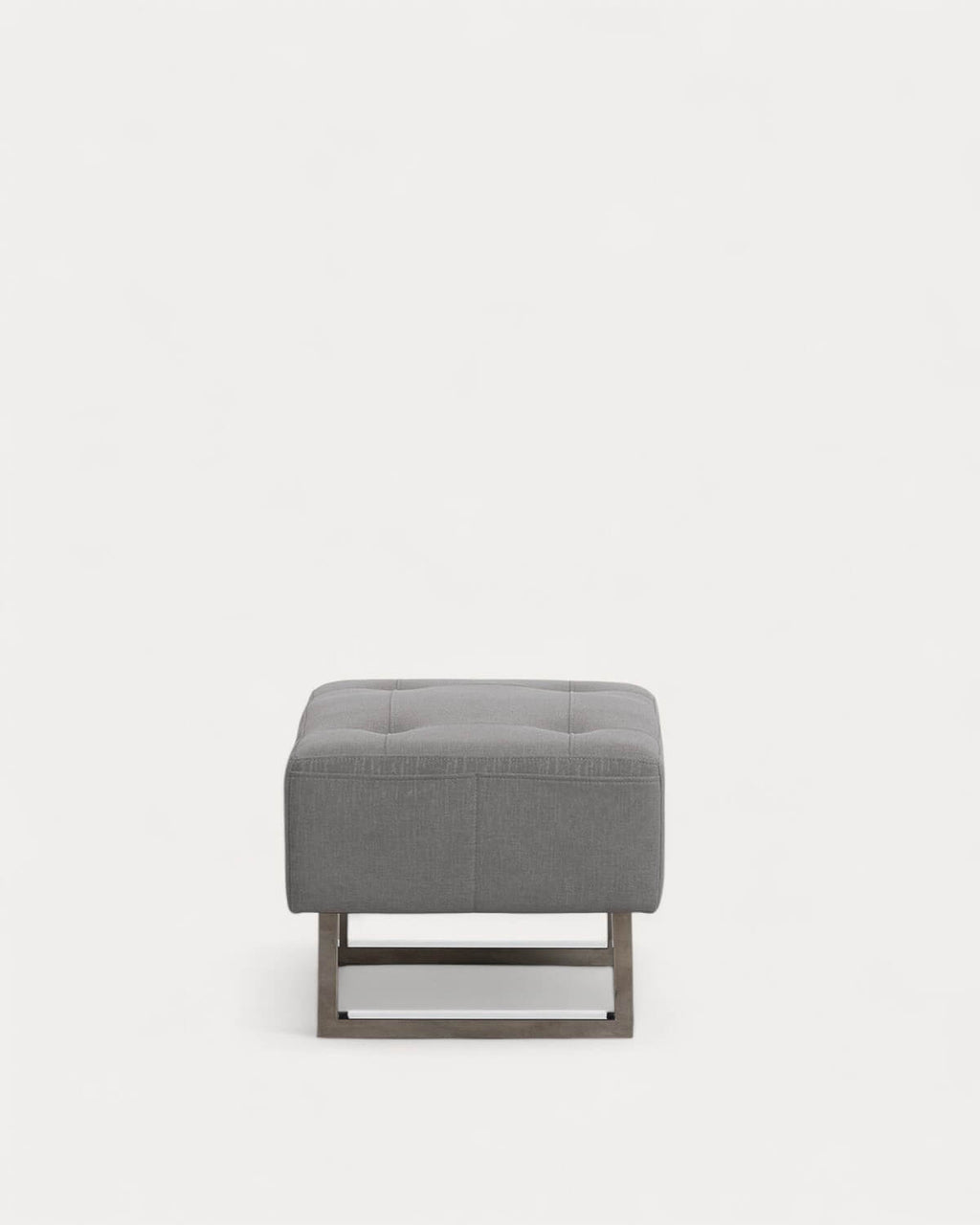 70s fabric footstool