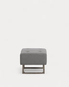 70s fabric footstool
