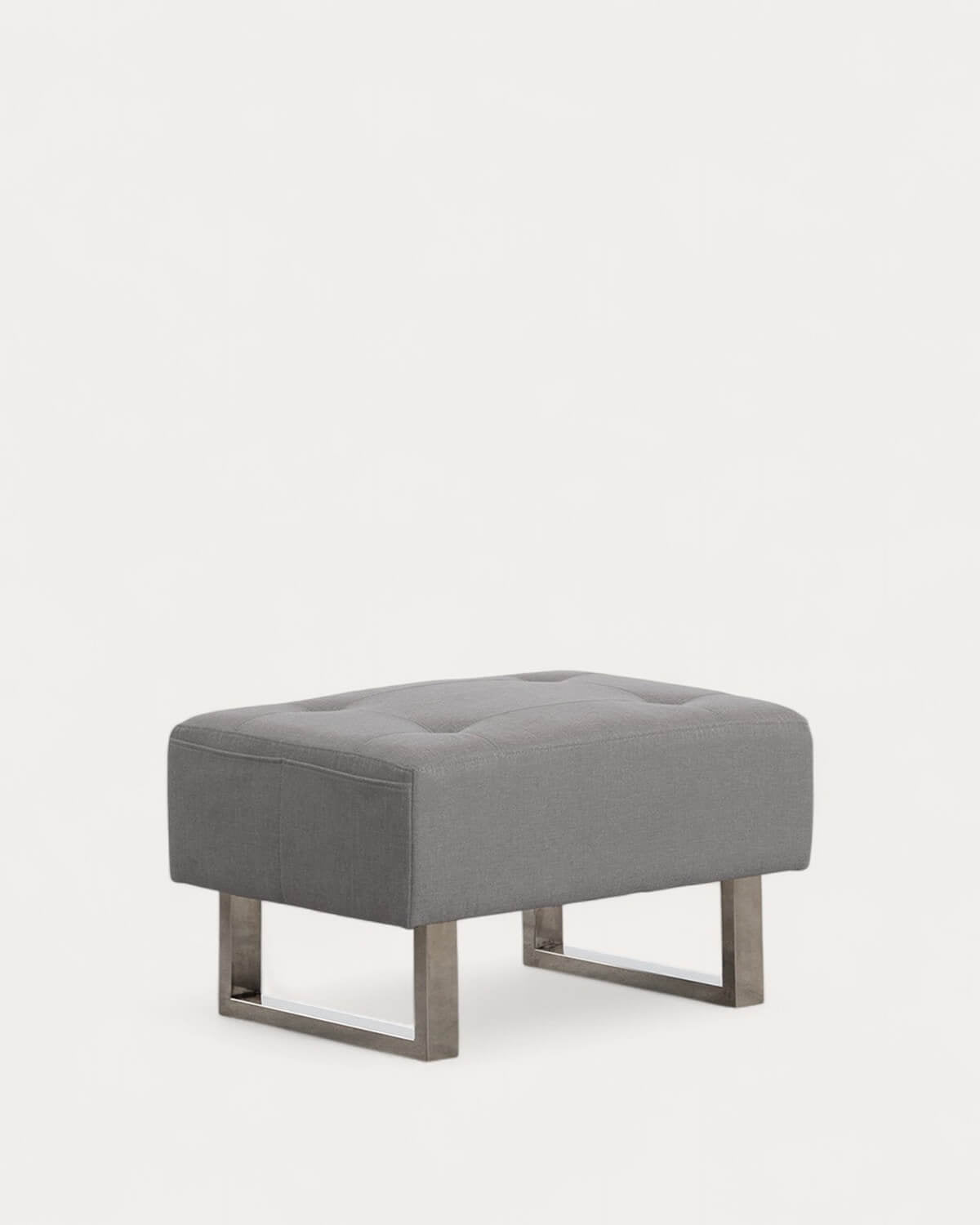 70s fabric footstool