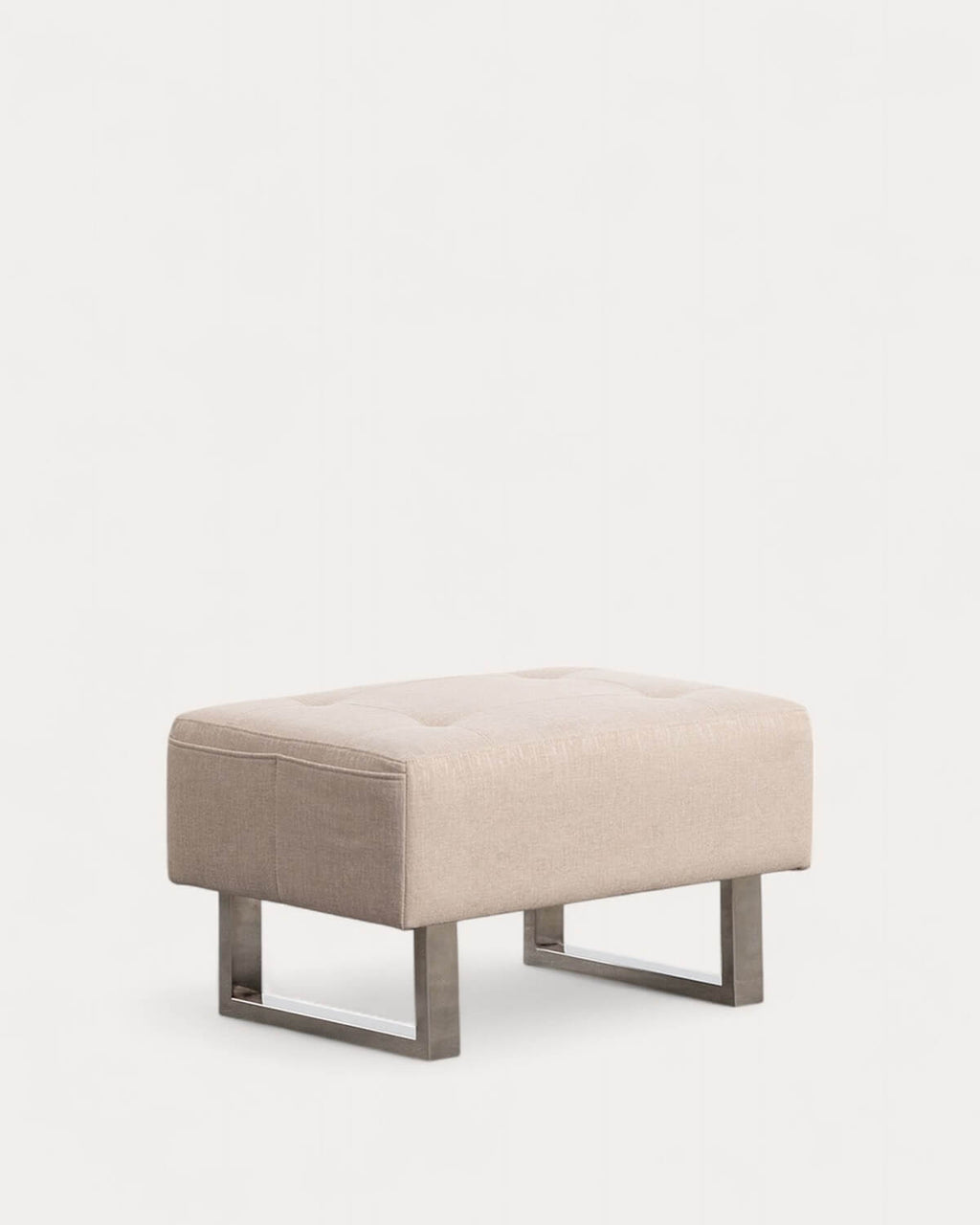 70s fabric footstool