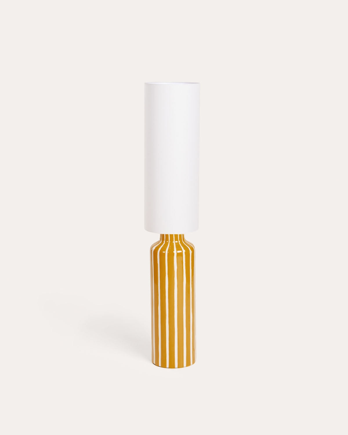 Inhar ceramic floor lamp