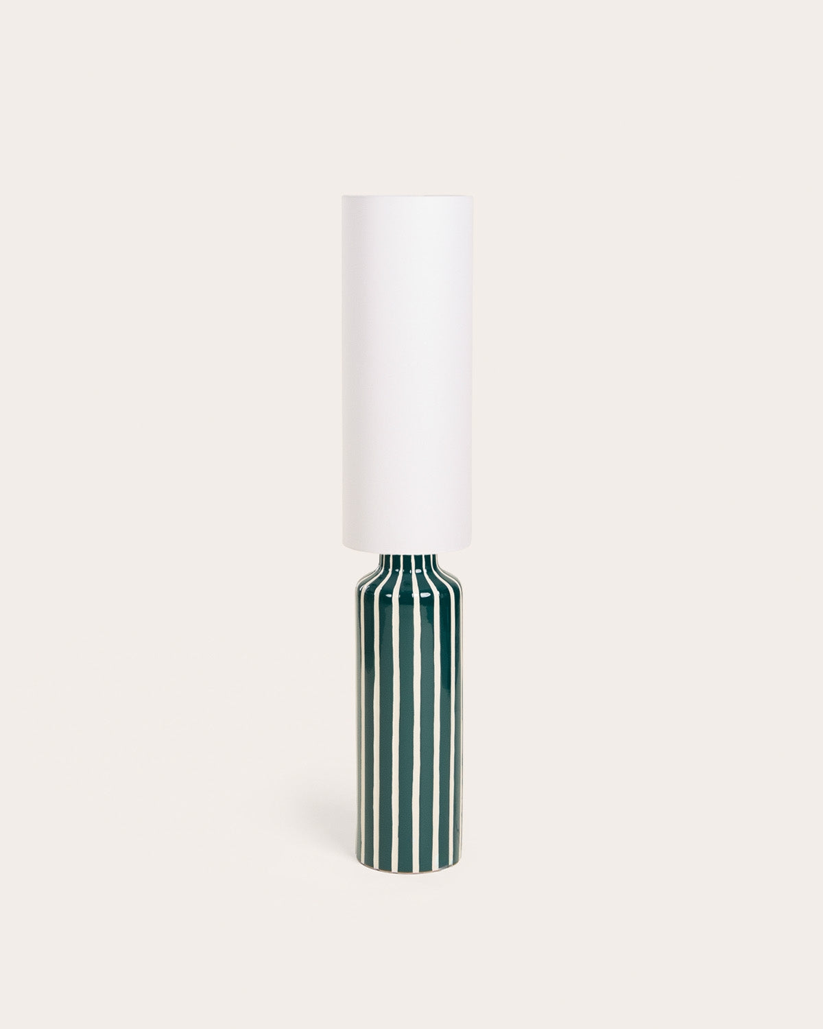 Inhar ceramic floor lamp
