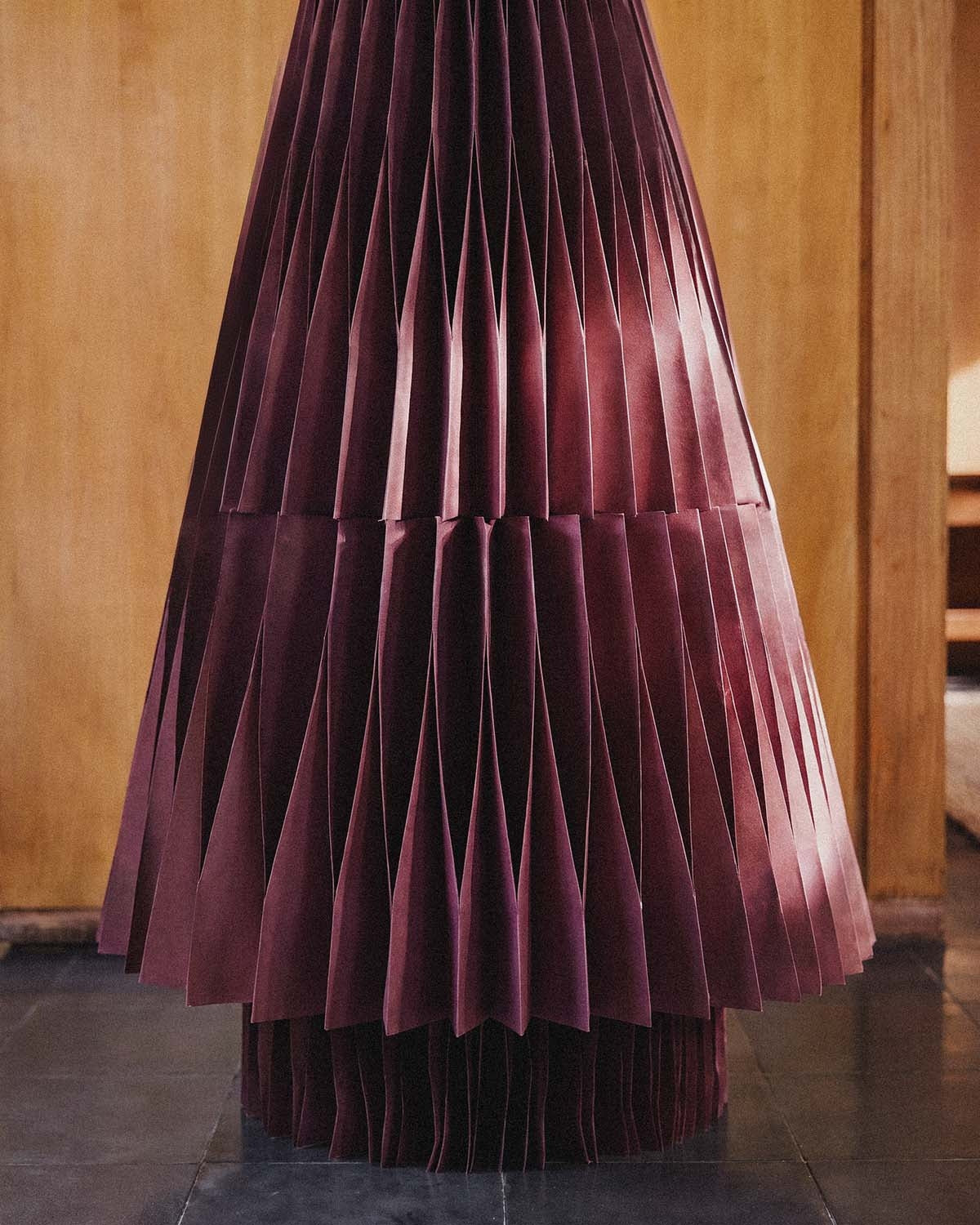 Christmas tree ↑ 210 cm made of Krishna paper