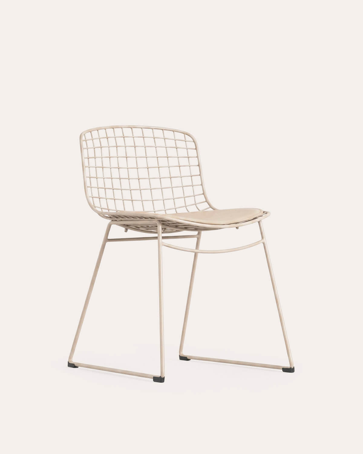 Aras low back metal dining chair