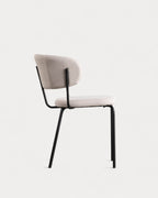 Bonse Fabric and Metal Dining Chair