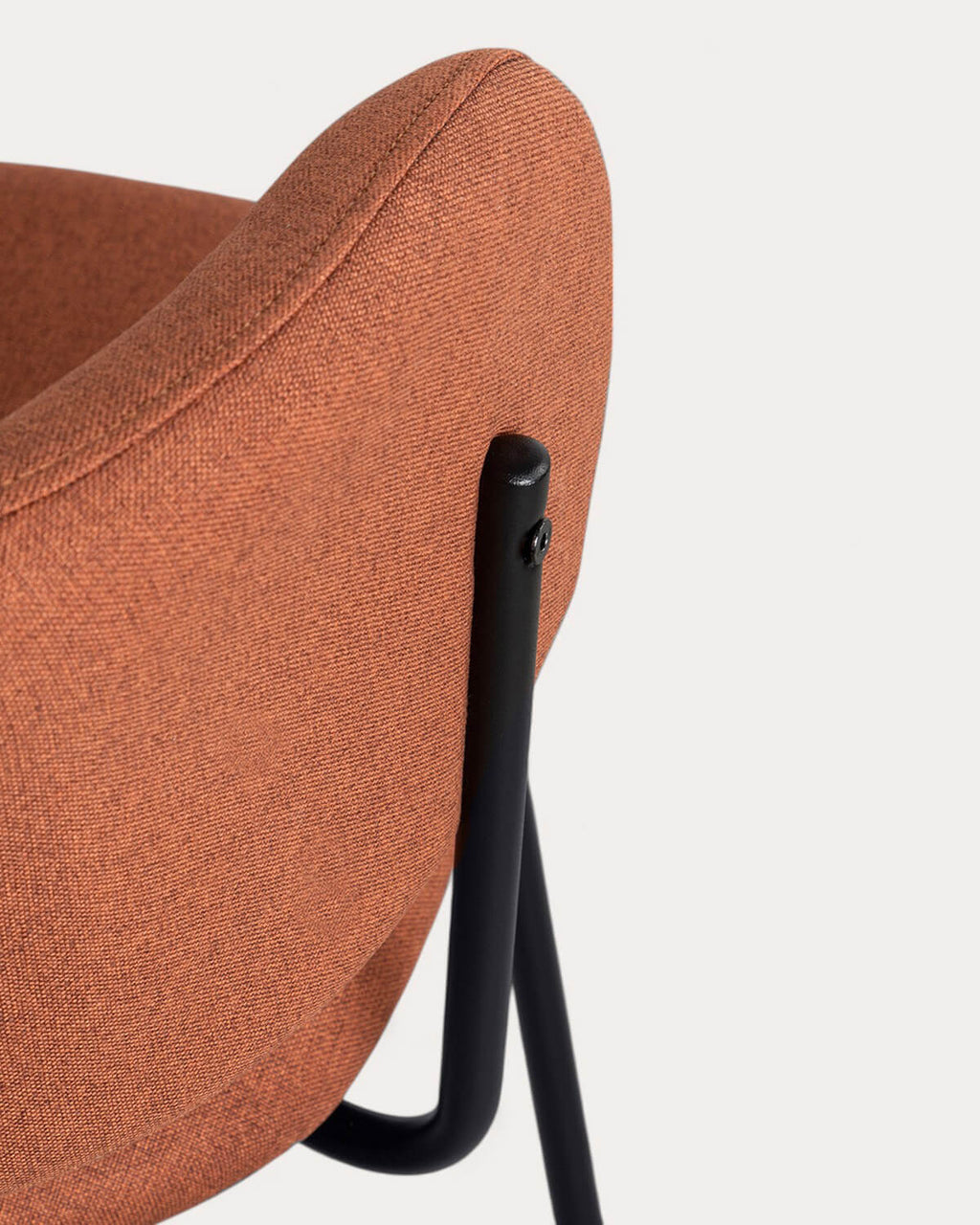 Bonse Fabric and Metal Dining Chair