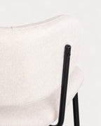 Bonse Fabric and Metal Dining Chair