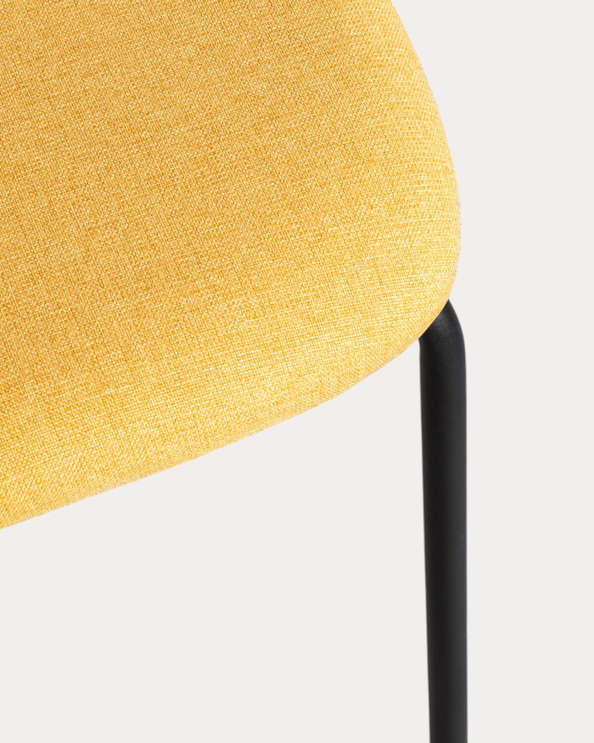 Bonse Fabric and Metal Dining Chair