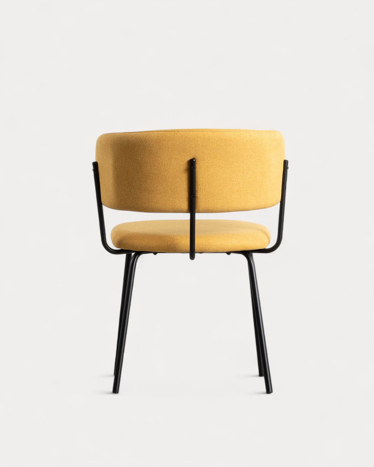 Bonse Fabric and Metal Dining Chair