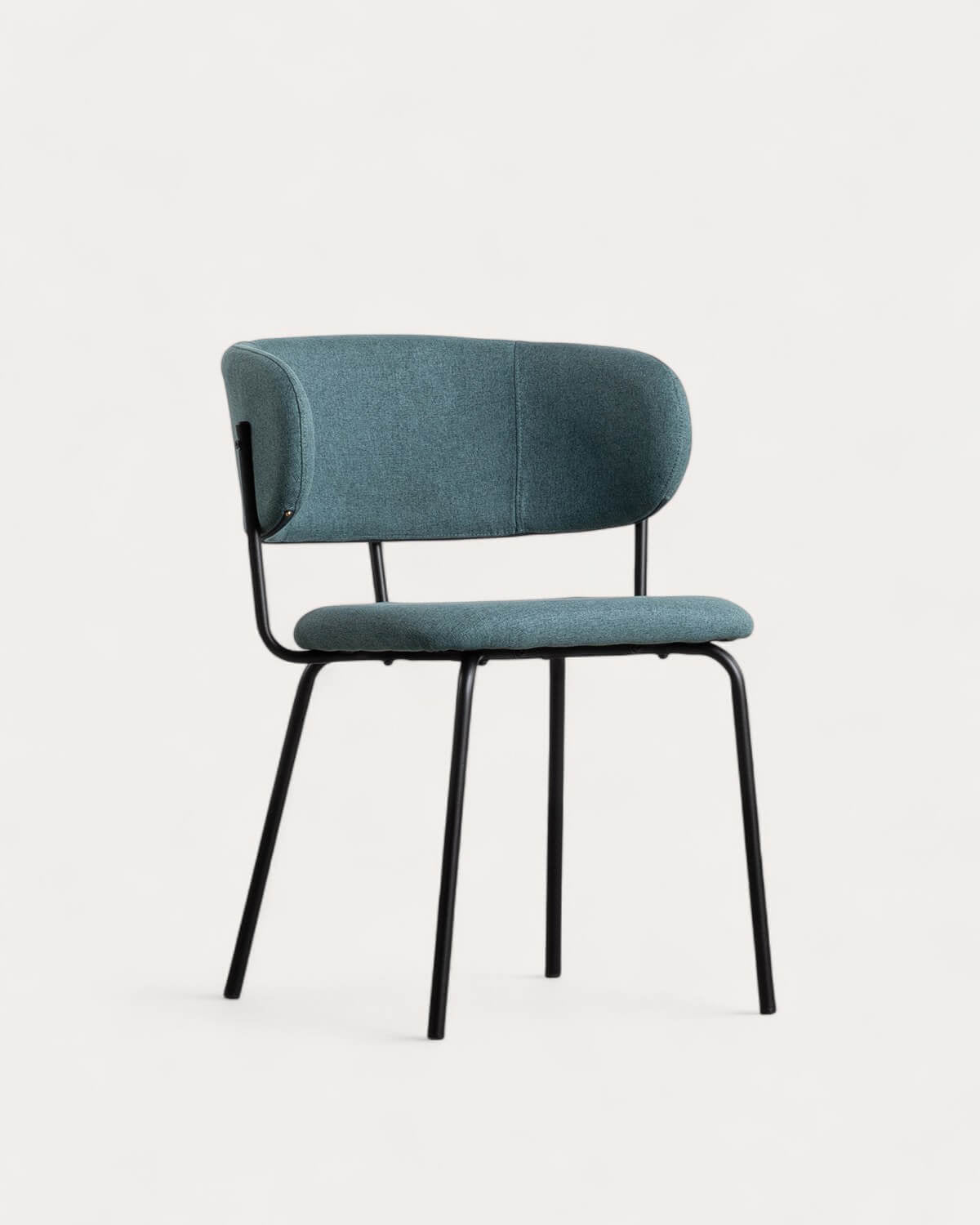 Bonse Fabric and Metal Dining Chair