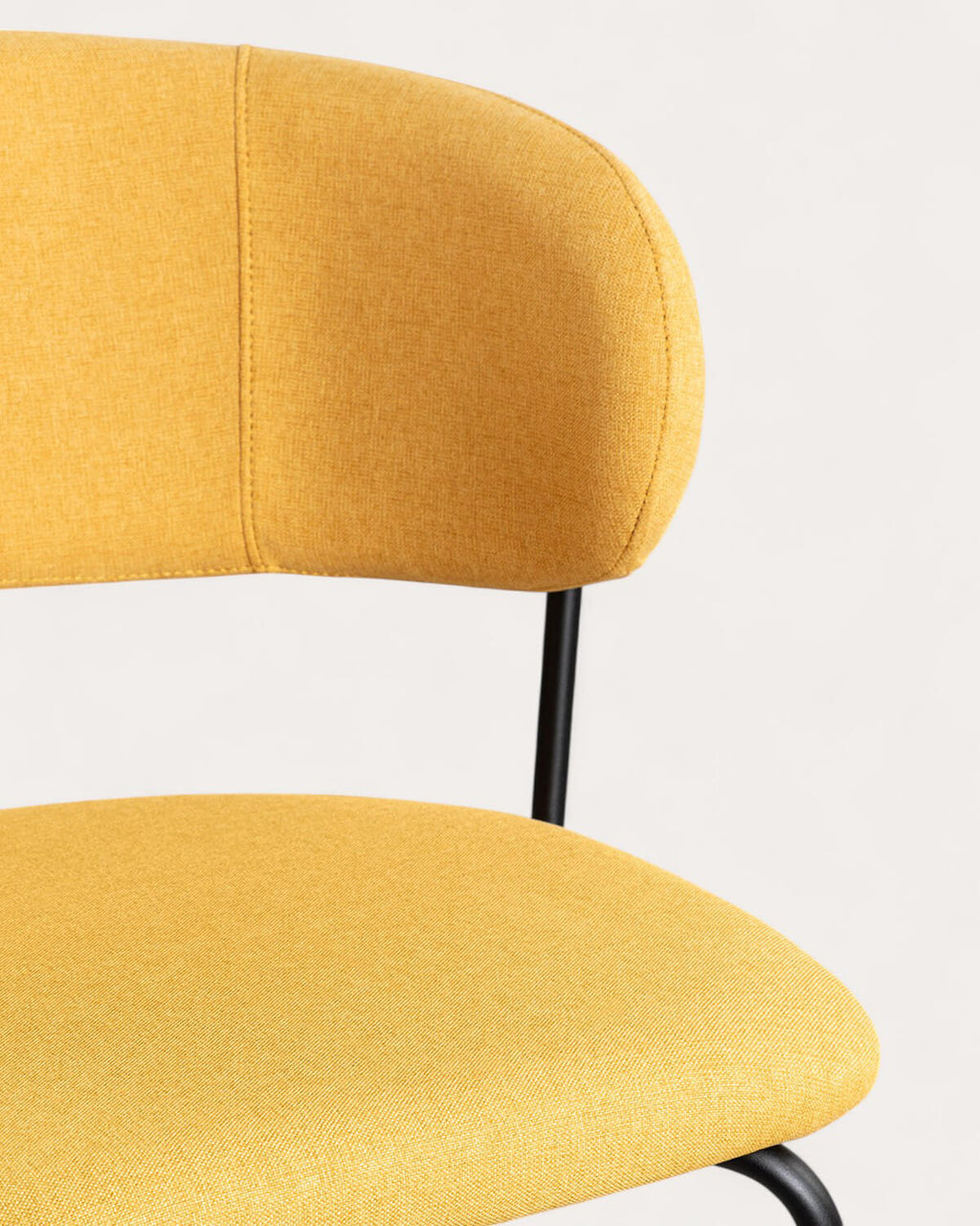 Bonse Fabric and Metal Dining Chair