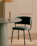 Bonse Fabric and Metal Dining Chair