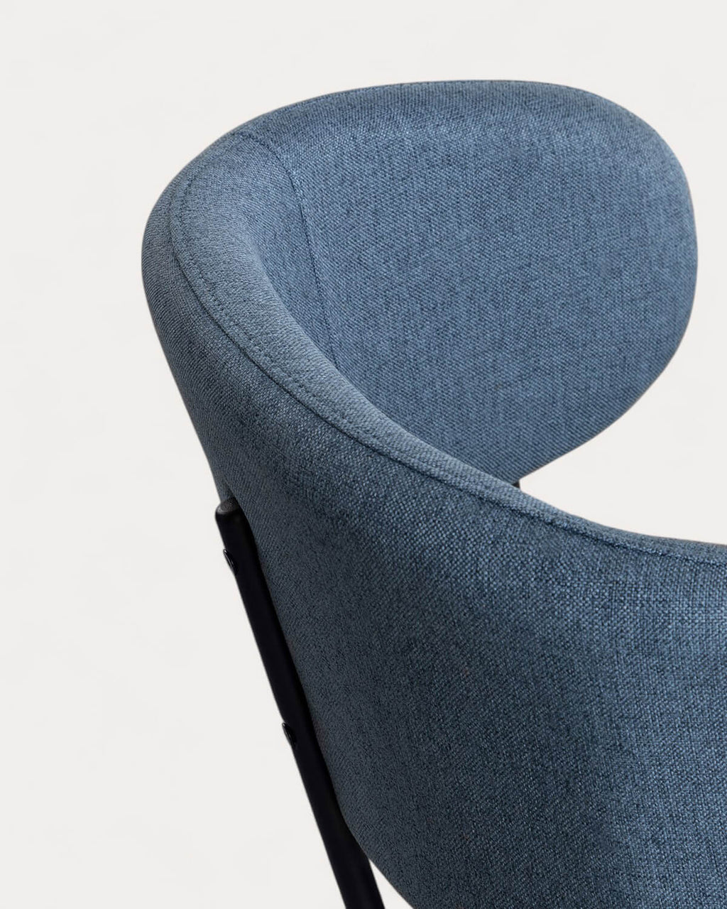 Bonse Fabric and Metal Dining Chair