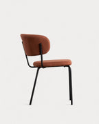 Bonse Fabric and Metal Dining Chair
