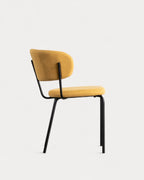 Bonse Fabric and Metal Dining Chair