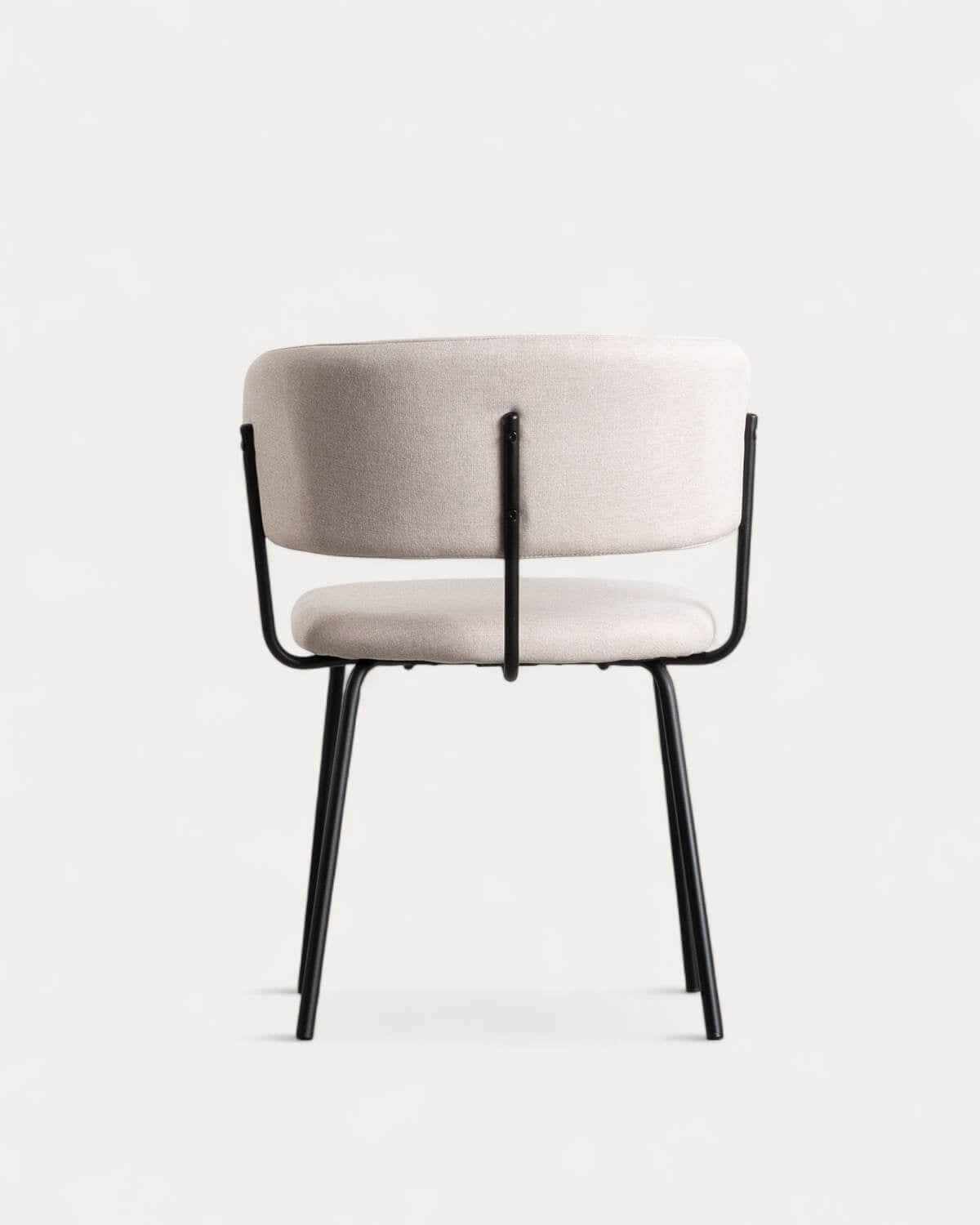 Bonse Fabric and Metal Dining Chair