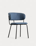 Bonse Fabric and Metal Dining Chair