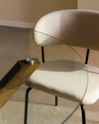 Bonse Fabric and Metal Dining Chair