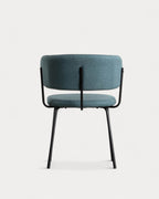 Bonse Fabric and Metal Dining Chair