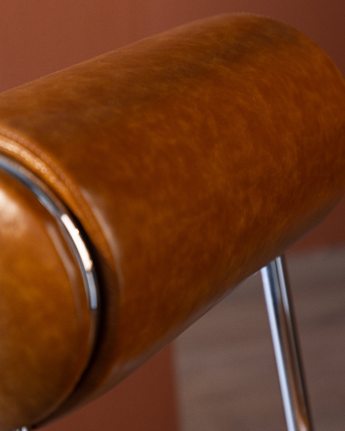 Elin Faux Leather and Metal Dining Chair