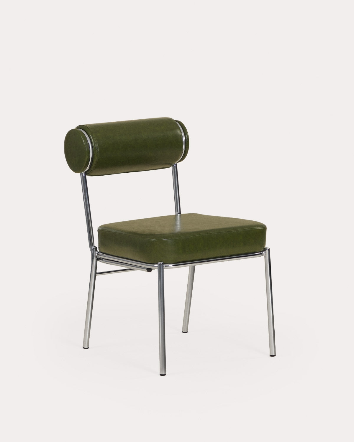 Elin Faux Leather and Metal Dining Chair