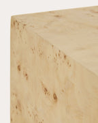 Wood and metal base 35x35 cm Gunar
